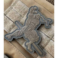 Патч ПВХ PiFi (ПИФИ) Черепашка ніндзя. Донателло койот