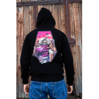 Зимова толстовка худі чоловіче чорне "Hamer" 2XL, 54