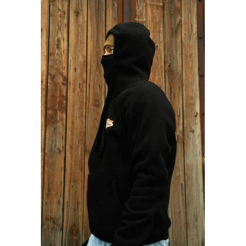 Весняна толстовка худі чоловіче чорне "Крамвегас" 48, M