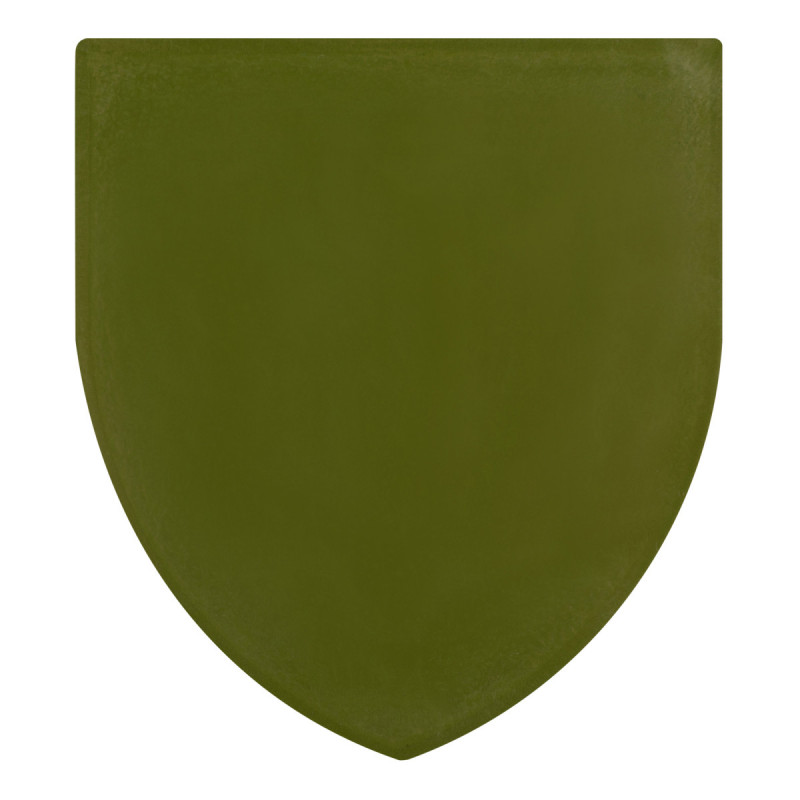 ПВХ патч Бренд Елемент (шеврон) Тризуб. Рід військ Механізовані війська. Блакитний на оливі