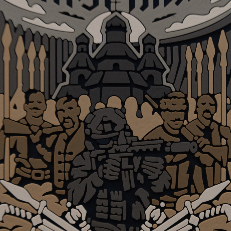 ПВХ патч (шеврон) Запоріжжя койот