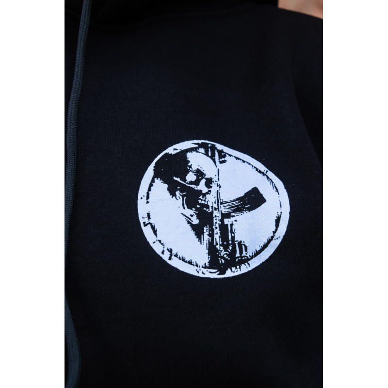 Весняна толстовка худі чоловіче чорне "Hamer" 2XL, 54