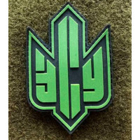 Патч ПВХ PiFi (Піфі) Герб ЗСУ зелений