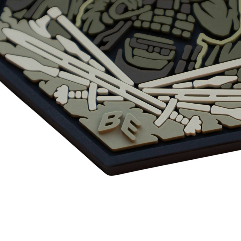 ПВХ патч Бренд Елемент (шеврон) Львів олива