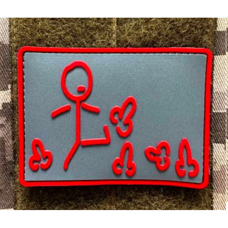 Патч наліпка ПВХ PiFi (Піфі) Резиновий "Майстер пінання x@#*в"