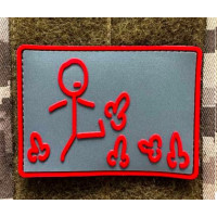 Патч наліпка ПВХ PiFi (Піфі) Резиновий "Майстер пінання x@#*в"