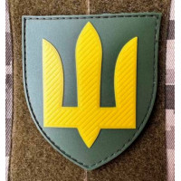 Патч ПВХ PiFi (ПИФИ) Тризуб. Рід військ Сухопутні війська