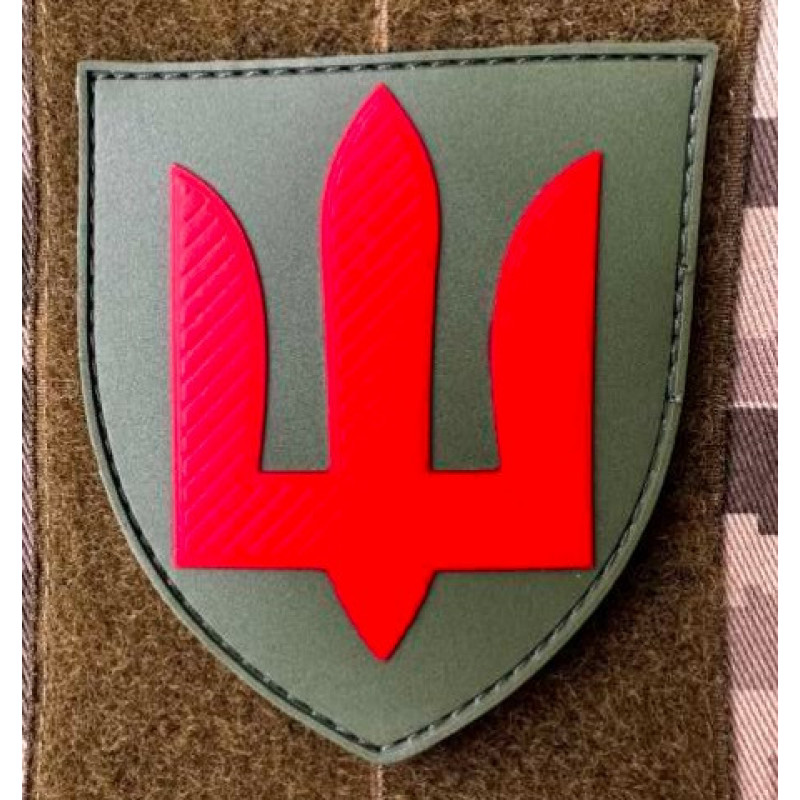 Патч ПВХ PiFi (ПИФИ) Тризуб. Рід військ ППО Сухопутних військ
