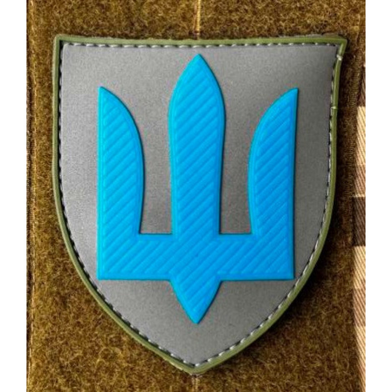 Патч ПВХ PiFi (ПИФИ) Тризуб. Рід військ Гірська піхота