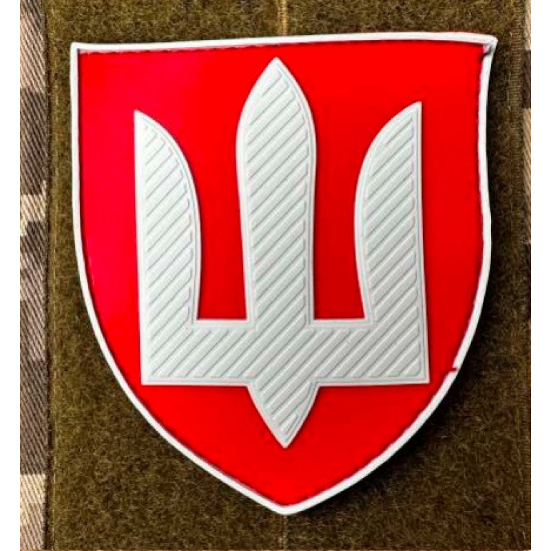 Патч ПВХ PiFi (Піфі) Тризуб. Рід військ Військова служба правопорядку