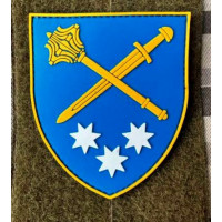 Патч ПВХ PiFi (ПИФИ) Шеврон Оперативне командування Захід. Синій, ОК Схід