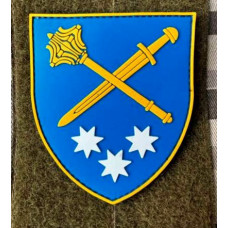 Патч ПВХ PiFi (ПИФИ) Шеврон Оперативне командування Захід. Синій, ОК Схід