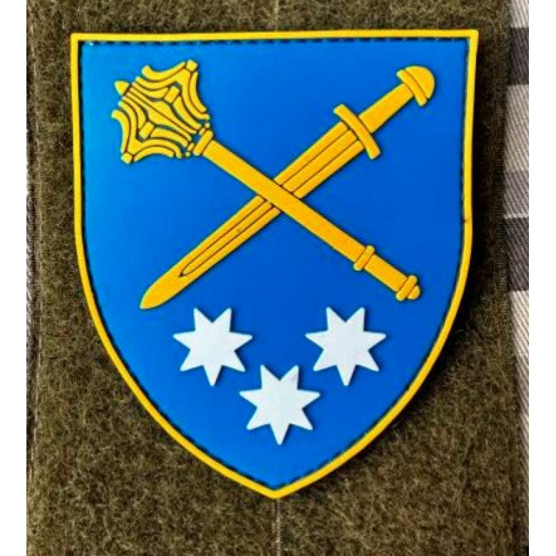 Патч ПВХ PiFi (ПИФИ) Шеврон Оперативне командування Захід. Синій, ОК Схід