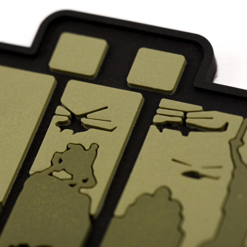 ПВХ патч (шеврон) Бренд Елемент Київ олива