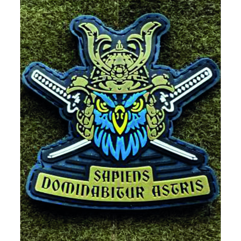 Патч ПВХ PiFi (Піфі) Резиновий "Розвідка сова"