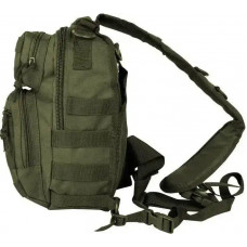 Рюкзак однолямковий через плече Mil-Tec One Strap Assault олива 10 літрів