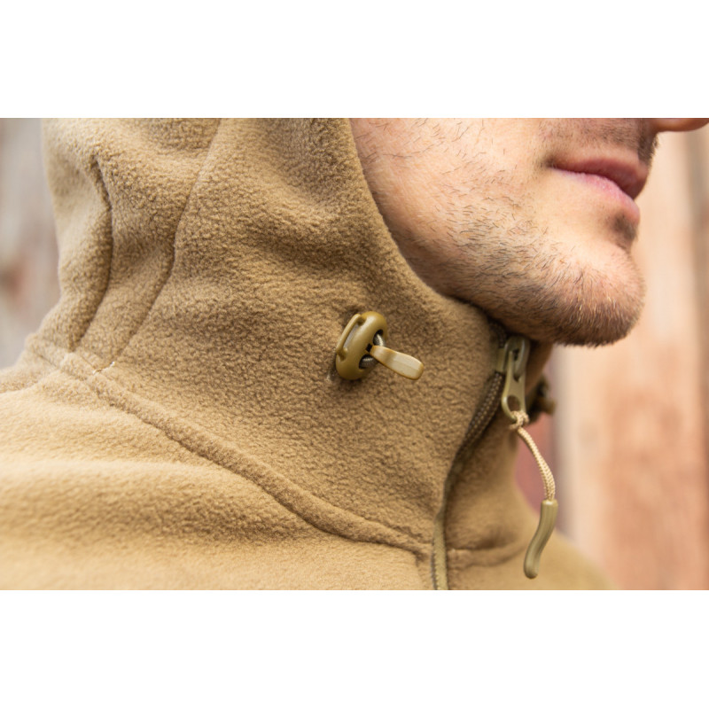 Тактична фліска койот з капюшоном 48, M