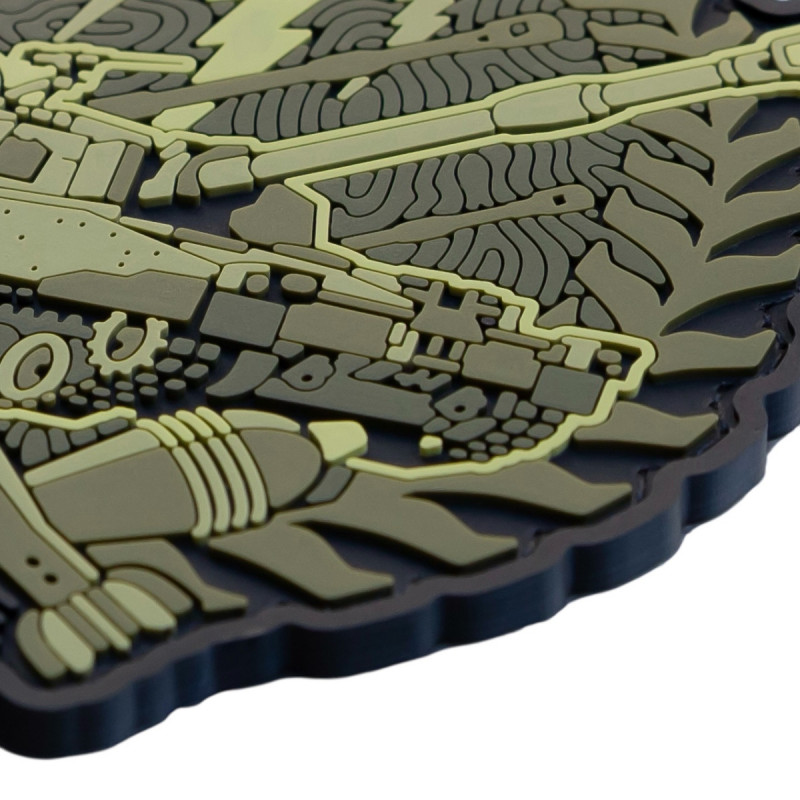 ПВХ патч (шеврон) Бренд Елемент Артилерія 300-30-3