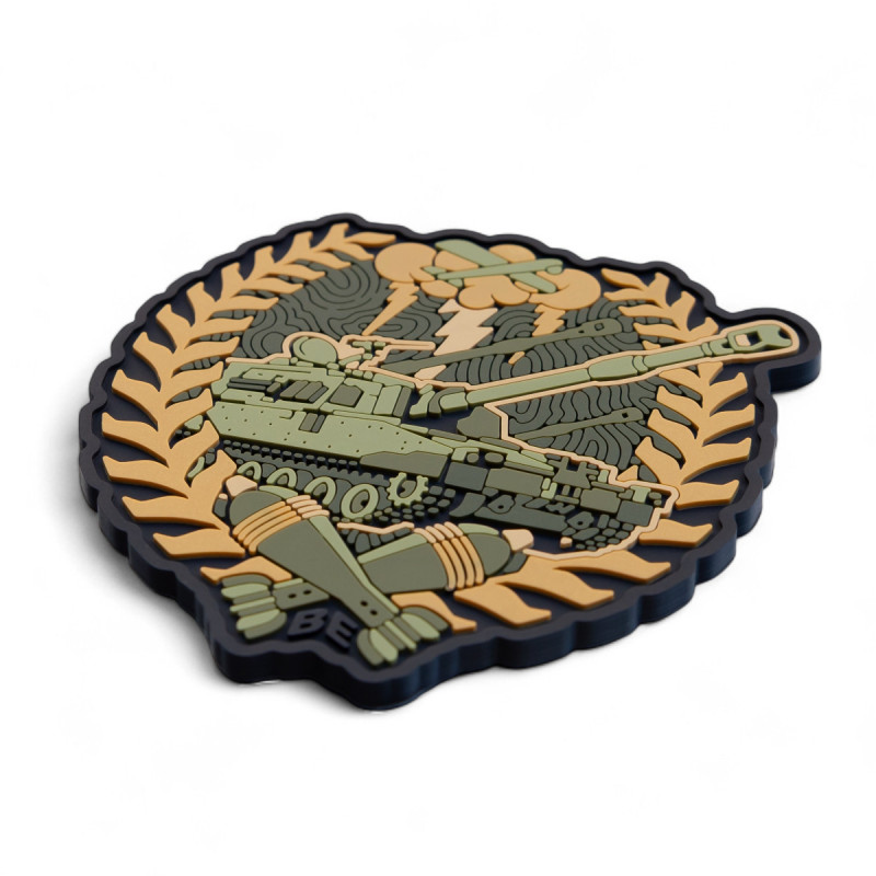 ПВХ патч (шеврон) Бренд Елемент Артилерія 300-30-3 койот