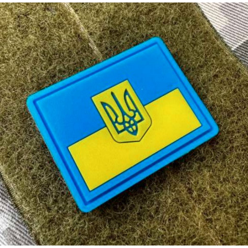 Патч ПВХ PiFi (Піфі) Прапорець жовто-блакитний