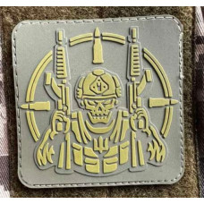 Патч ПВХ Резиновий Солдат квадратний