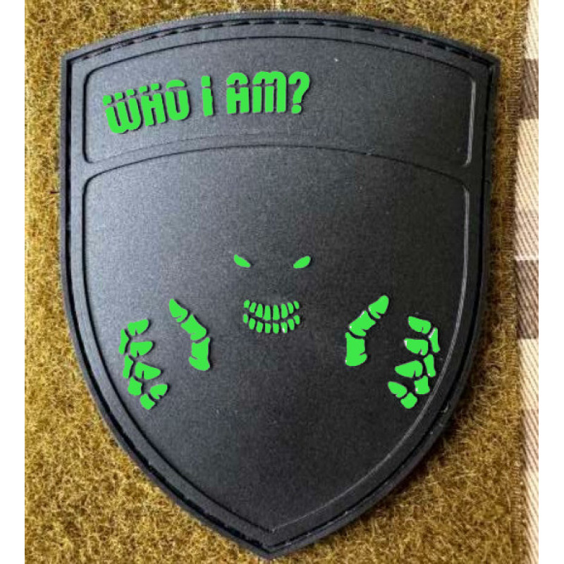 Патч ПВХ PiFi (Піфі) Резиновий Who I Am? - Хто я?