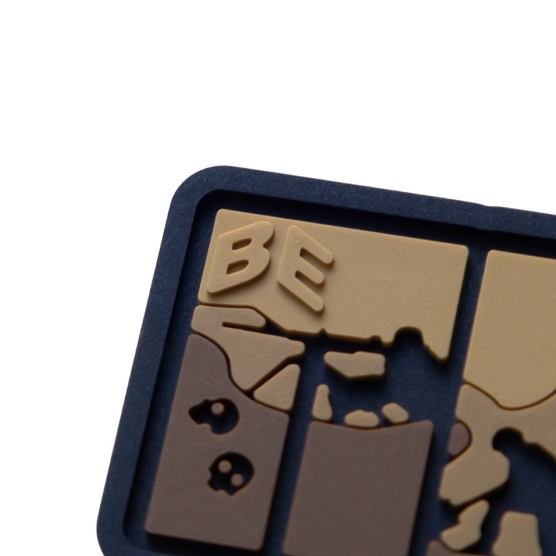 ПВХ патч (шеврон) Бренд Елемент Піхота койот