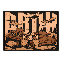 ПВХ патч (шеврон)  Бренд елемент ДВІЖ