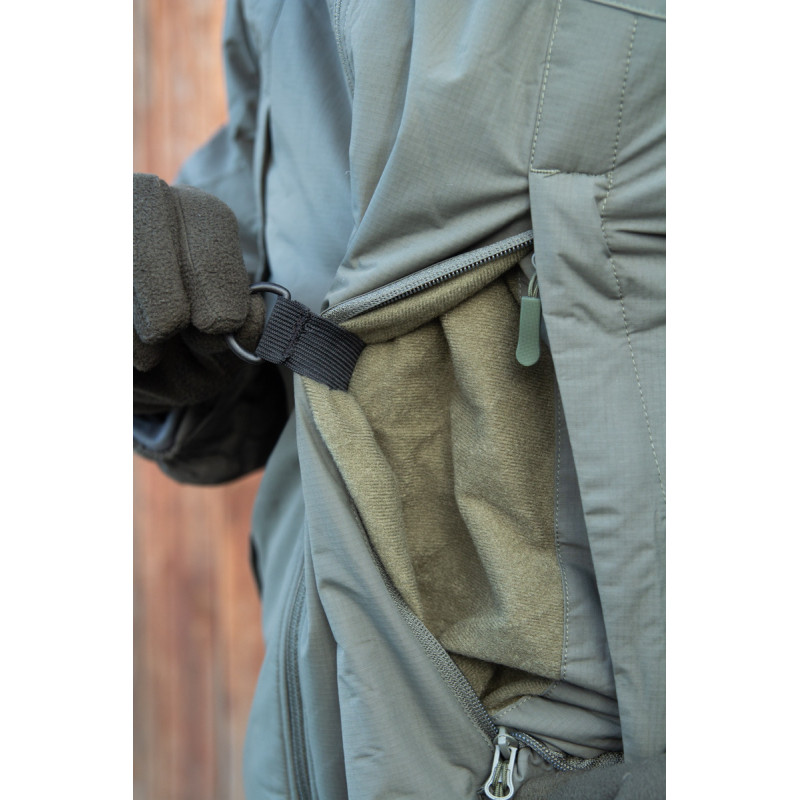 Тактична зимова куртка олива для військових 2XL, 54