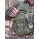 Сумка тактична однолямочна через плече 6л олива