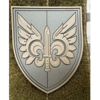 Патч ПВХ PiFi (ПИФИ) Шеврон 132 ОРБ. 132 Отдельный разведывательный батальон койот