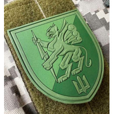 Патч ПВХ PiFi (Пифи) Гумовий 501 ОБМП. 501 Окремий Батальйон Морської Піхоти