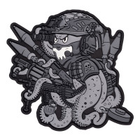 ПВХ патч Бренд Елемент (шеврон) Восьминіг нічний Night Octopus