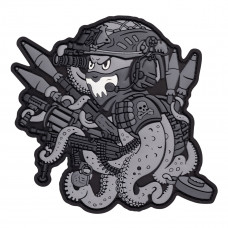 ПВХ патч Бренд Елемент (шеврон) Восьминіг нічний Night Octopus