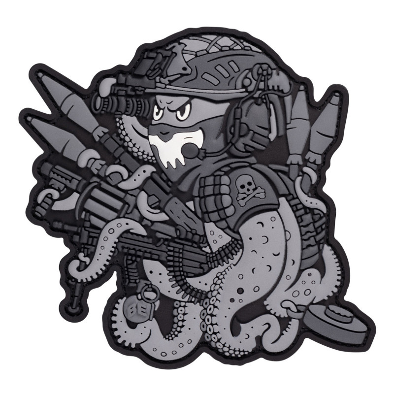 ПВХ патч Бренд Елемент (шеврон) Восьминіг нічний Night Octopus