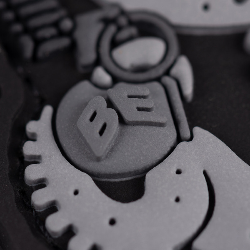 ПВХ патч Бренд Елемент (шеврон) Восьминіг нічний Night Octopus