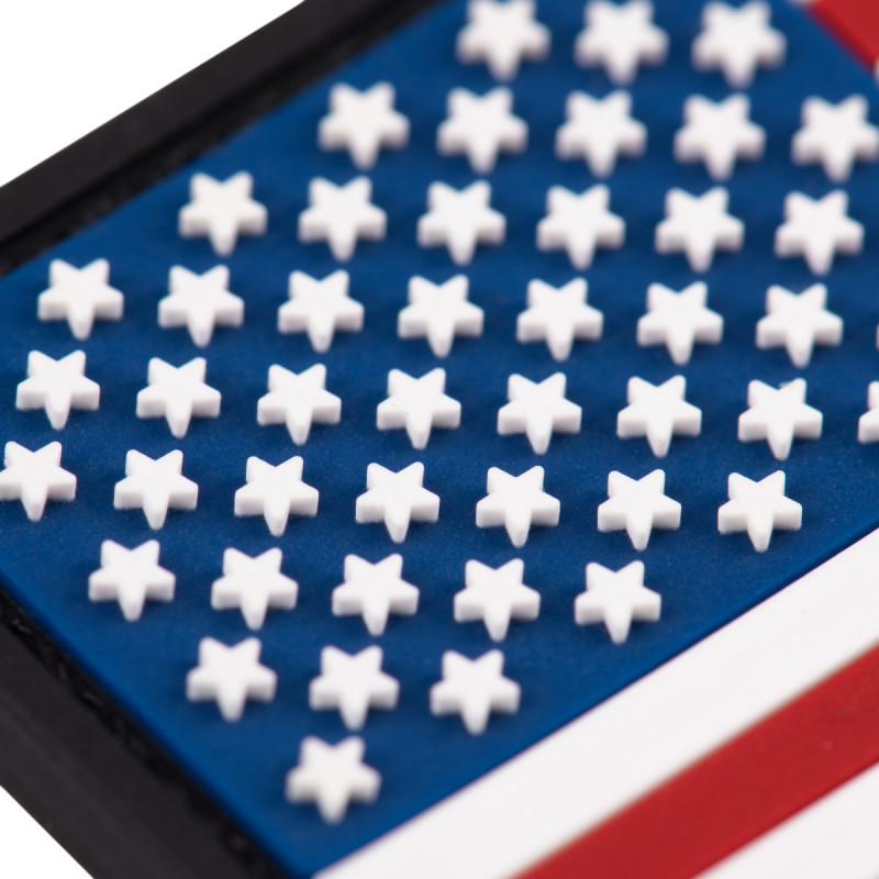 ПВХ патч Бренд Елемент (шеврон) Прапор Укр/США. України-США