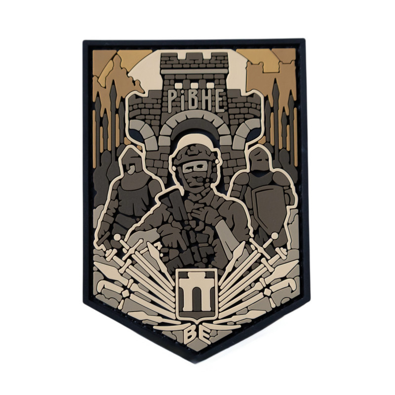 ПВХ патч (шеврон) Бренд Елемент Рівно койот